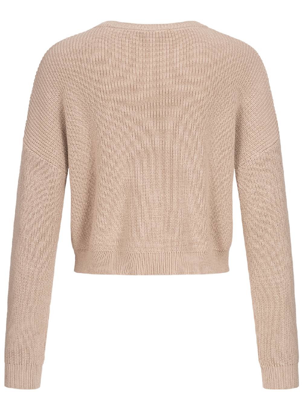 Limberry Creme-farbener Strickpullover - CECILIA