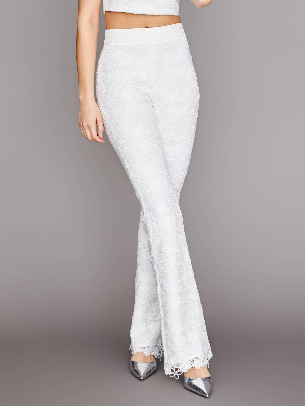 Limberry Cremefarbene Braut-Hose Aus Spitze - IVY