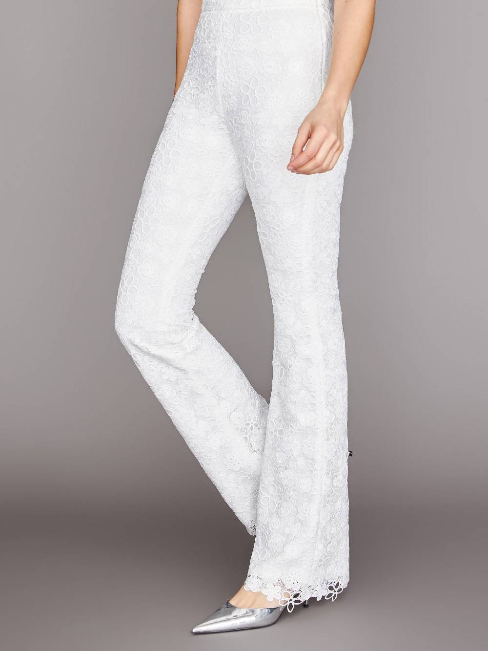 Limberry Cremefarbene Braut-Hose aus Spitze - IVY