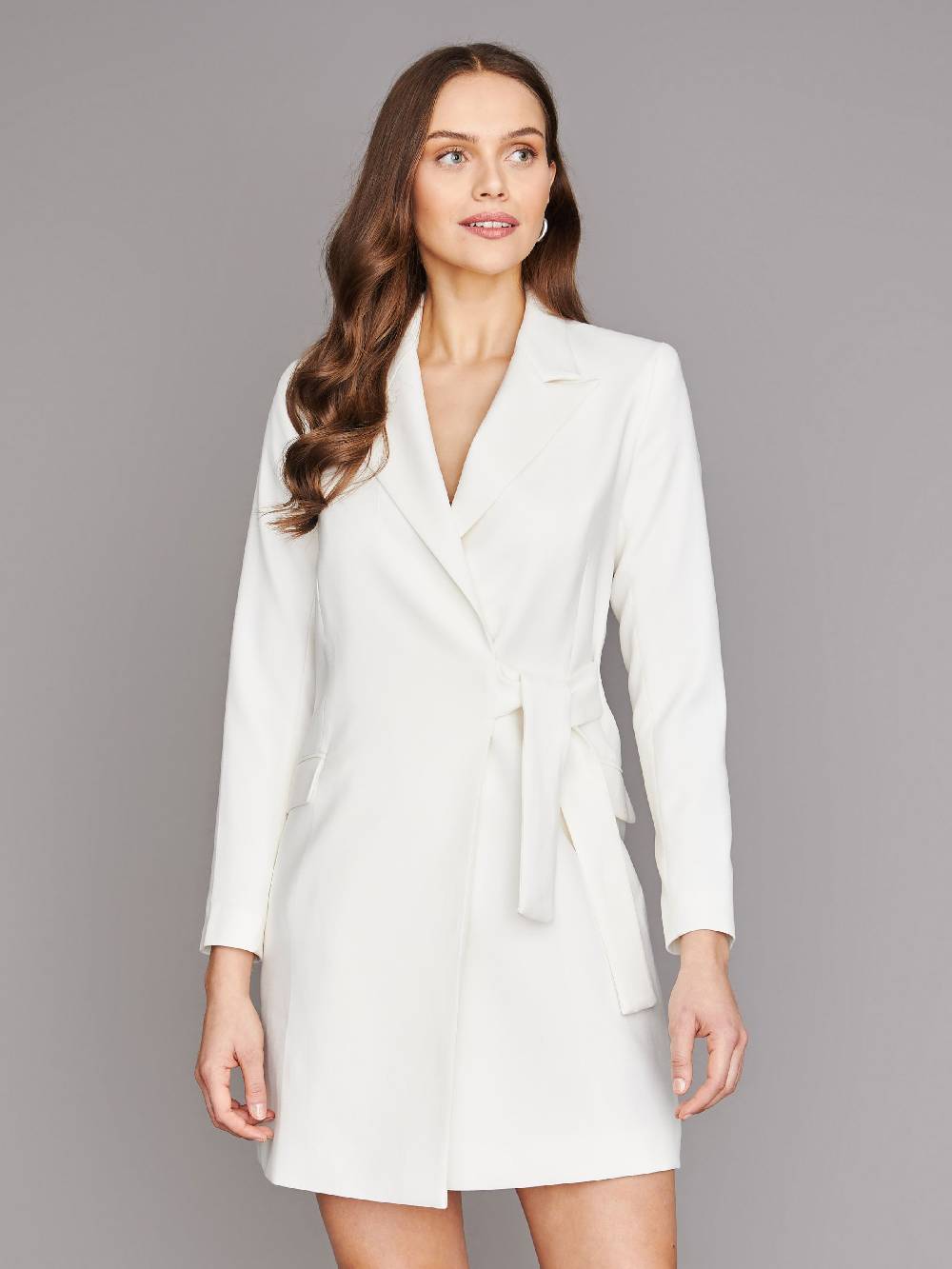 Limberry Cremefarbenes Braut-Blazerkleid - LEONA