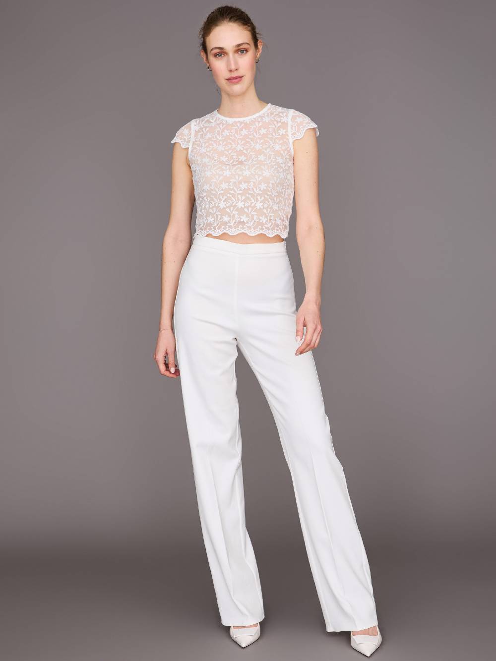 Limberry Cremefarbenes Braut-Top - ROSIE