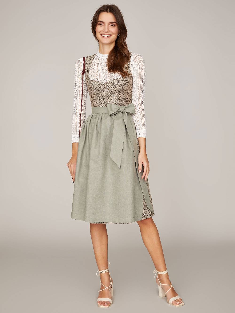 Limberry Cremeweißer Spitzenbody - AVA