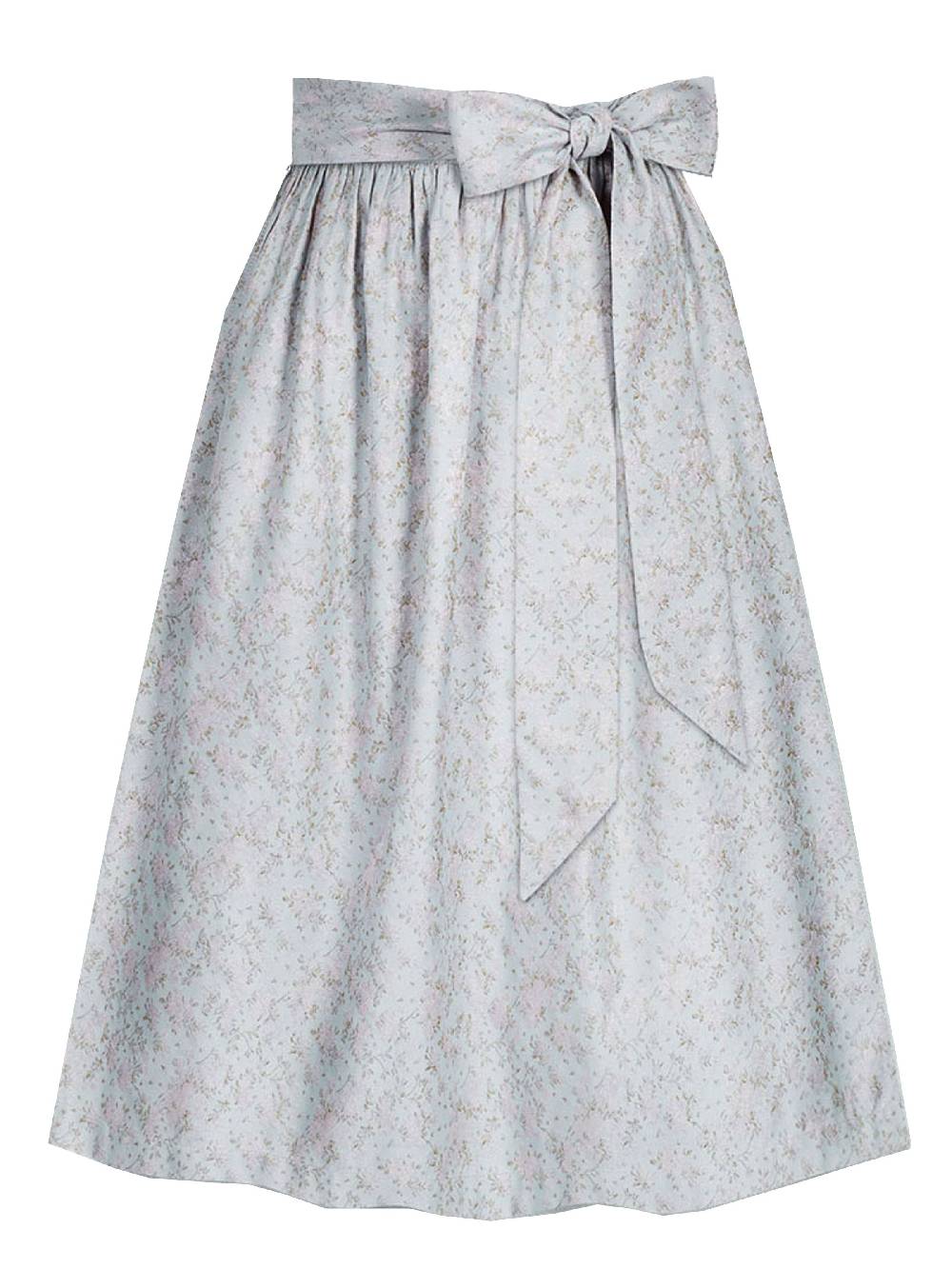 Limberry Dirndlschürze In Mint Mit Blumen - FRIEDA