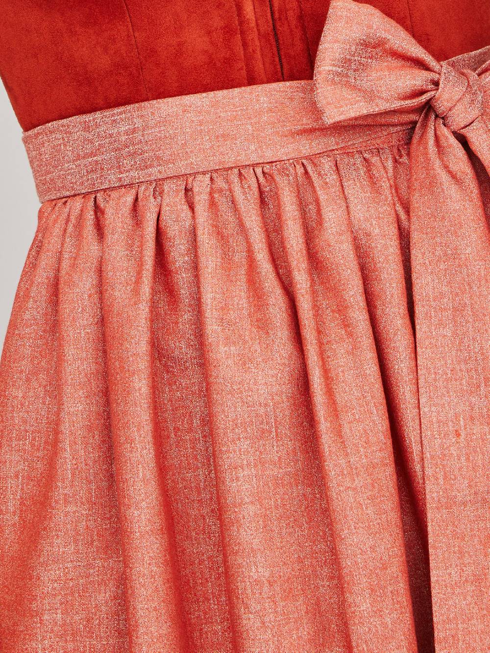 Limberry Dirndlschürze In Orange - FRIEDA