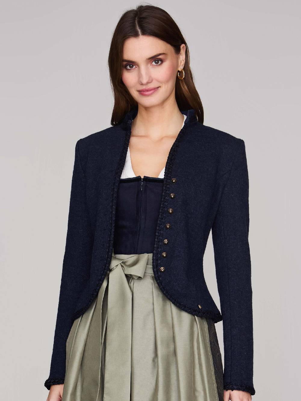 Limberry Dunkelblauer Walkjanker - AURORA