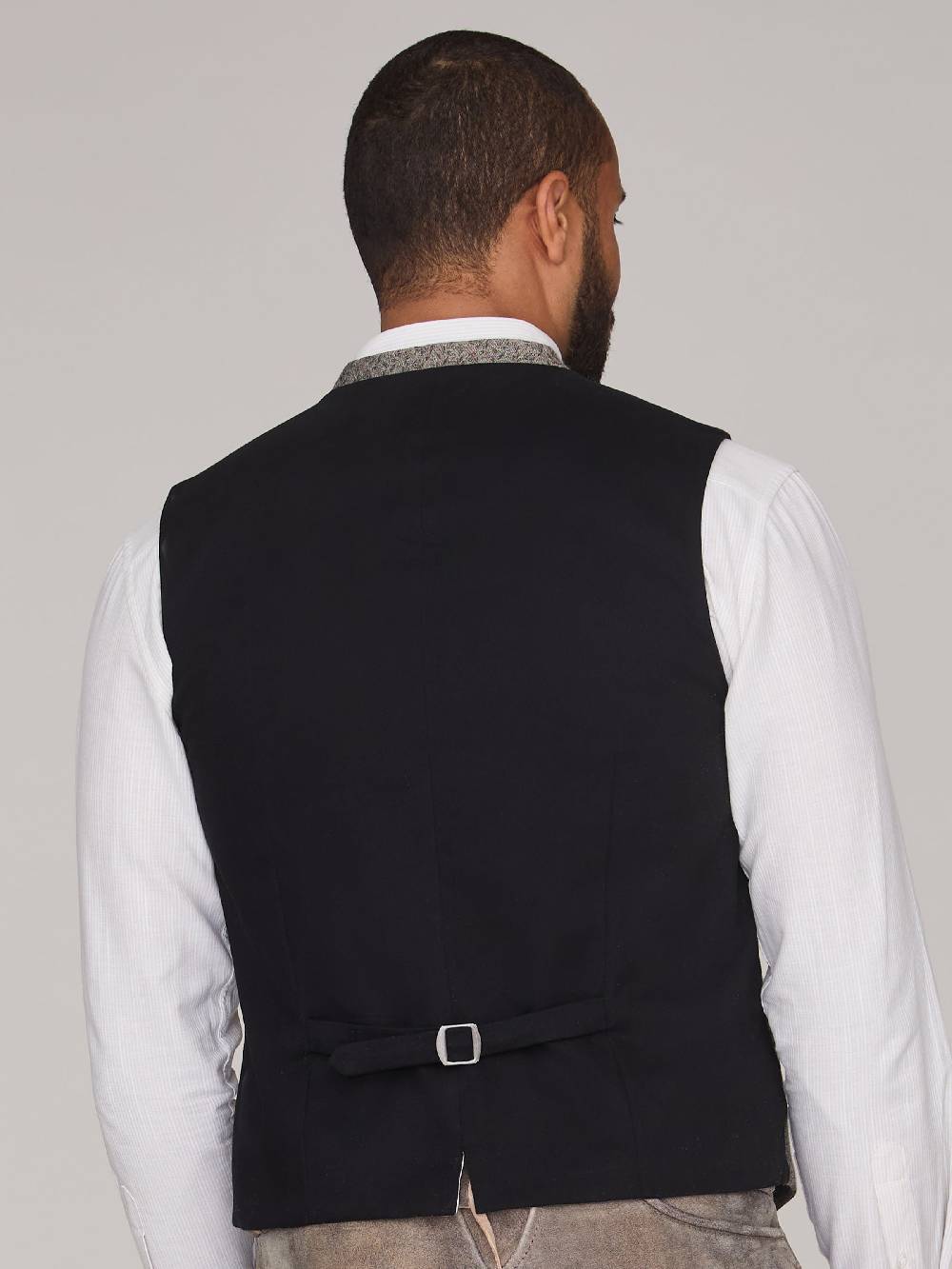 Limberry Gemusterte Trachtenweste - MATTEO TAUPE