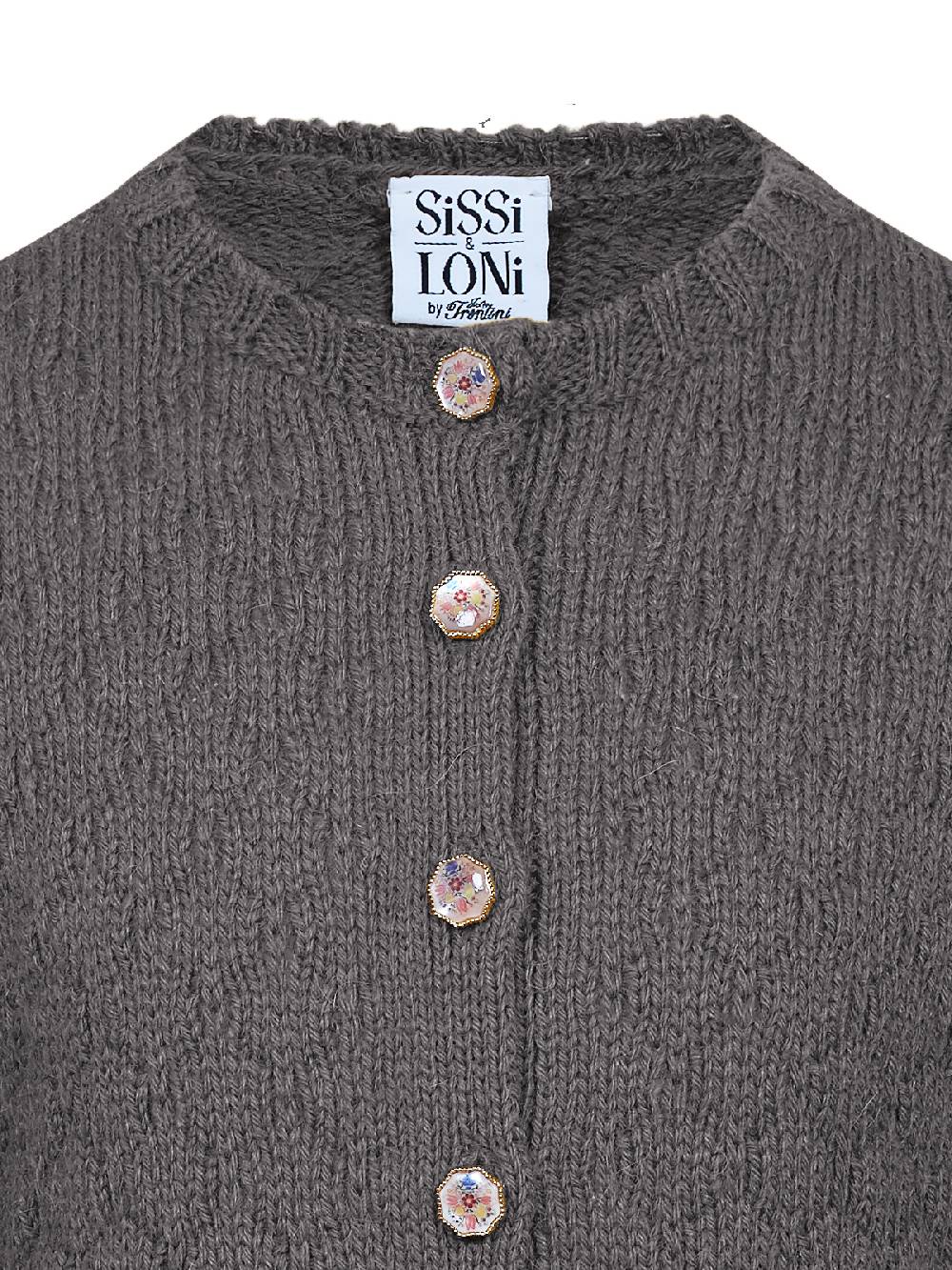 Limberry Graue Strickjacke Für Kinder - INGE GRAU