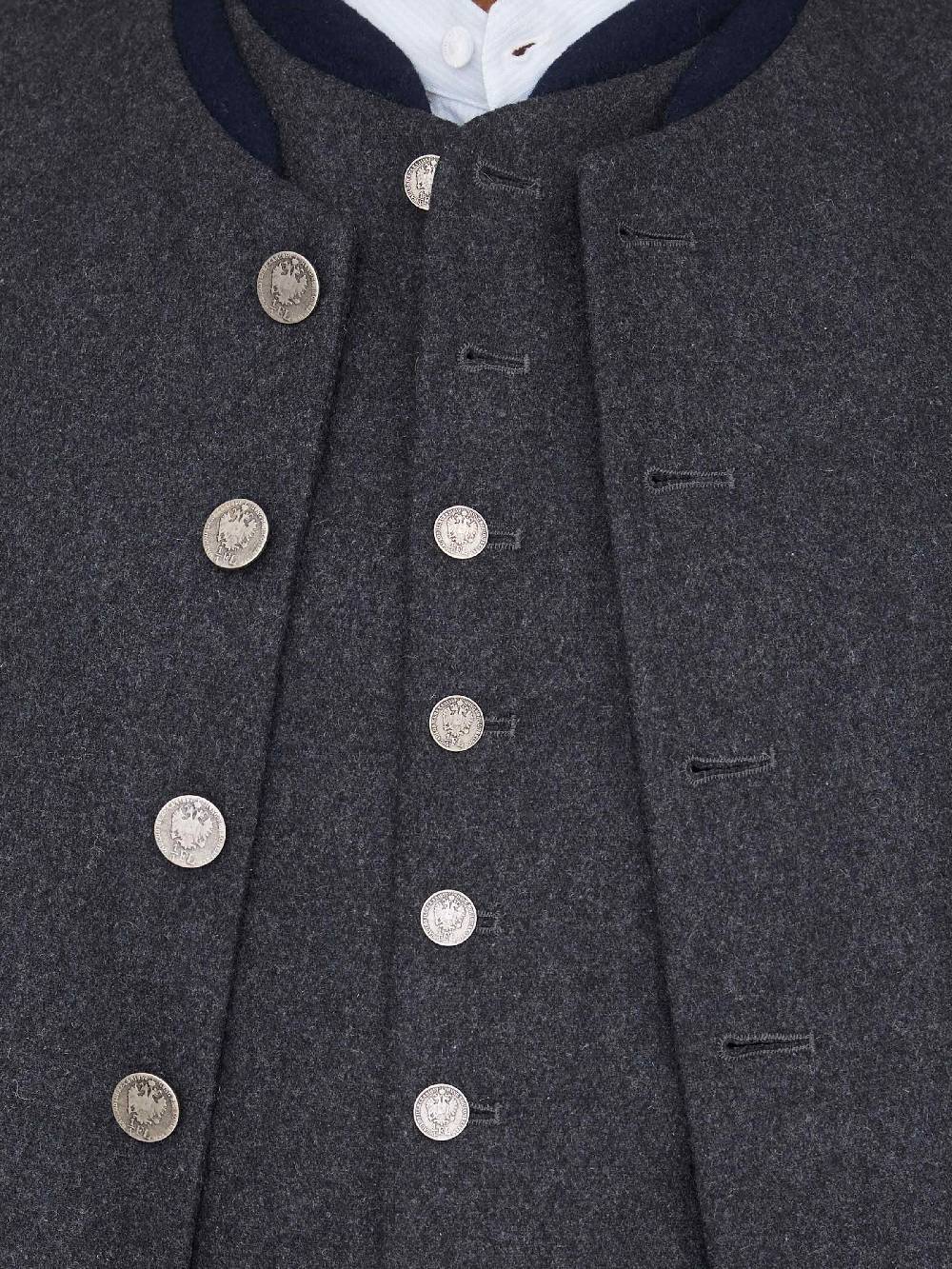 Limberry Grauer Trachtenjanker - VALENTIN SLATE GREY