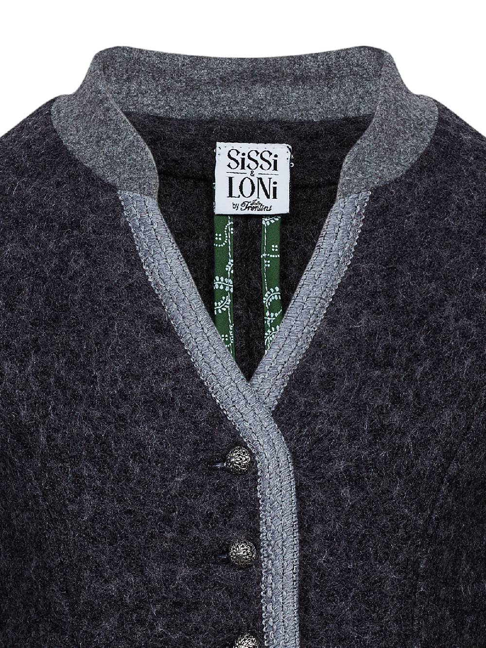 Limberry Grauer Walkjanker Für Kinder - GERDI GRAU