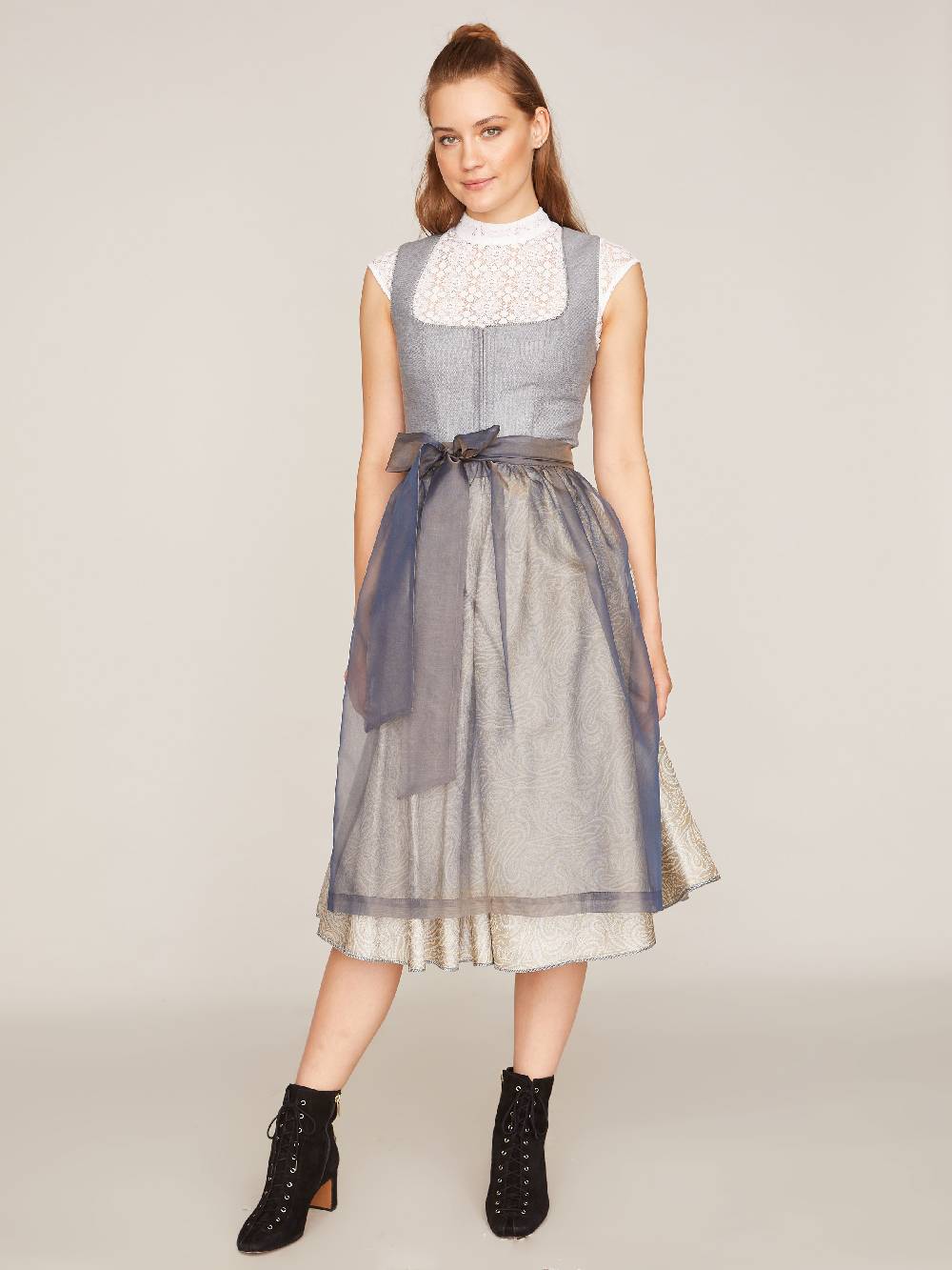 Limberry Graues Dirndl - LEON GRAU