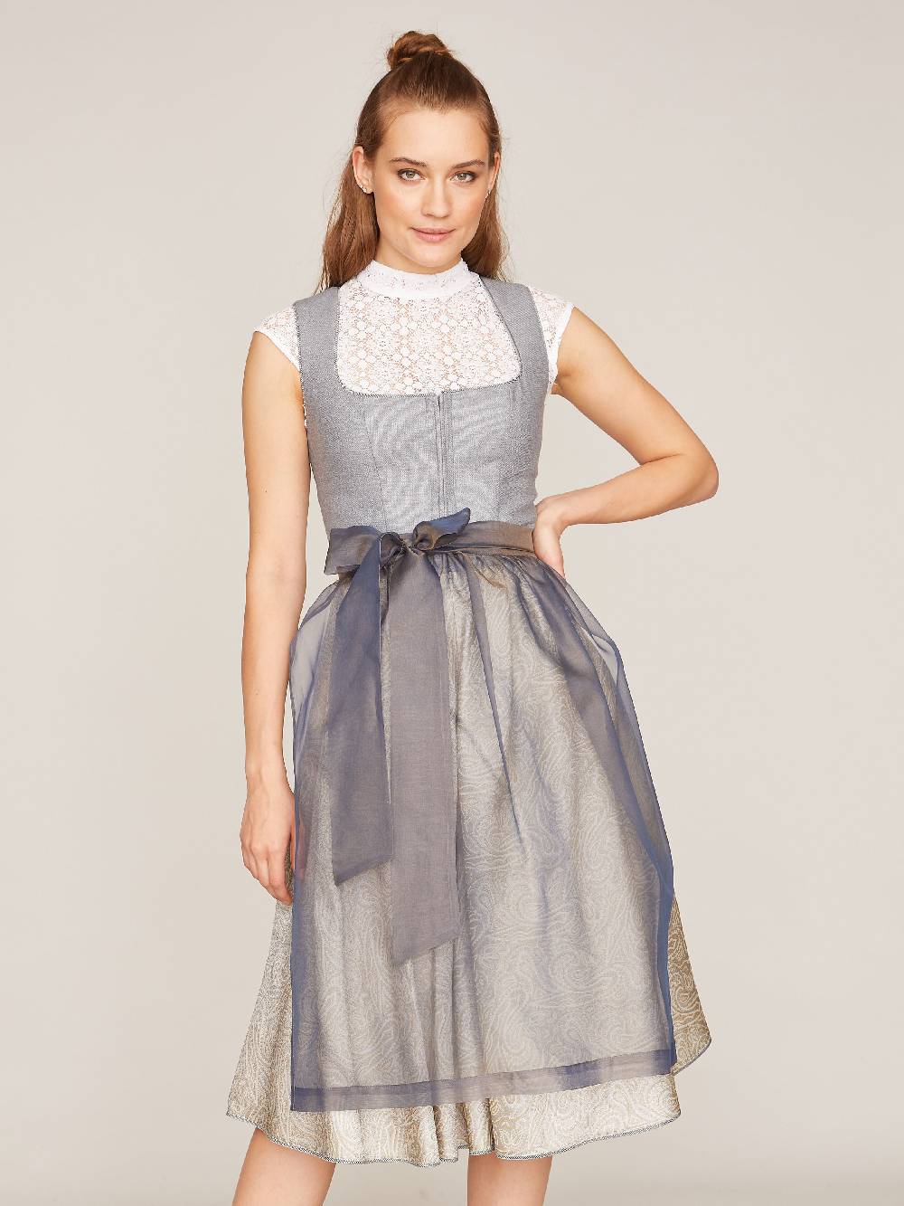 Limberry Graues Dirndl - LEON GRAU