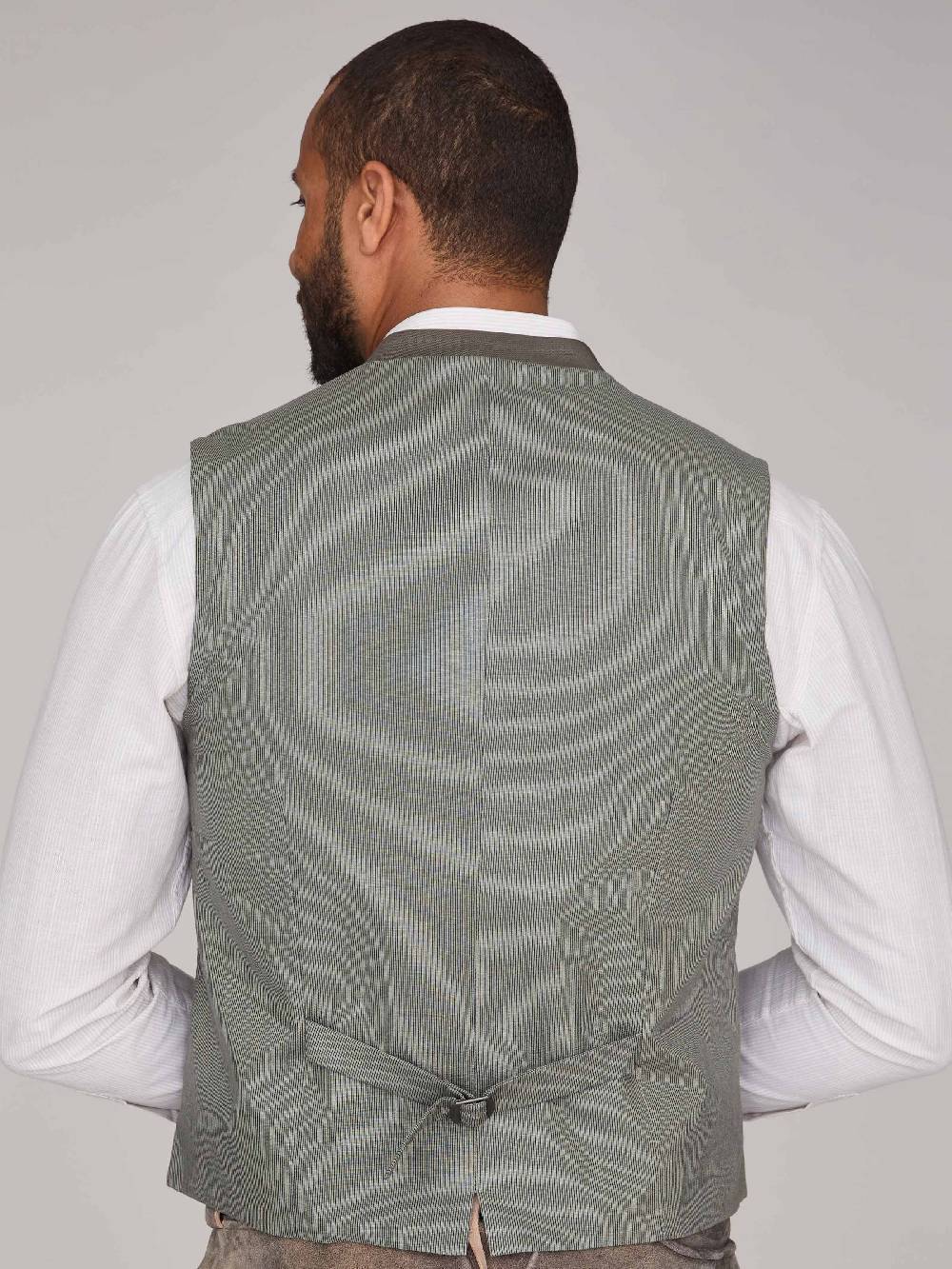 Limberry Grüne Trachtenweste - FELIX LIGHT KHAKI