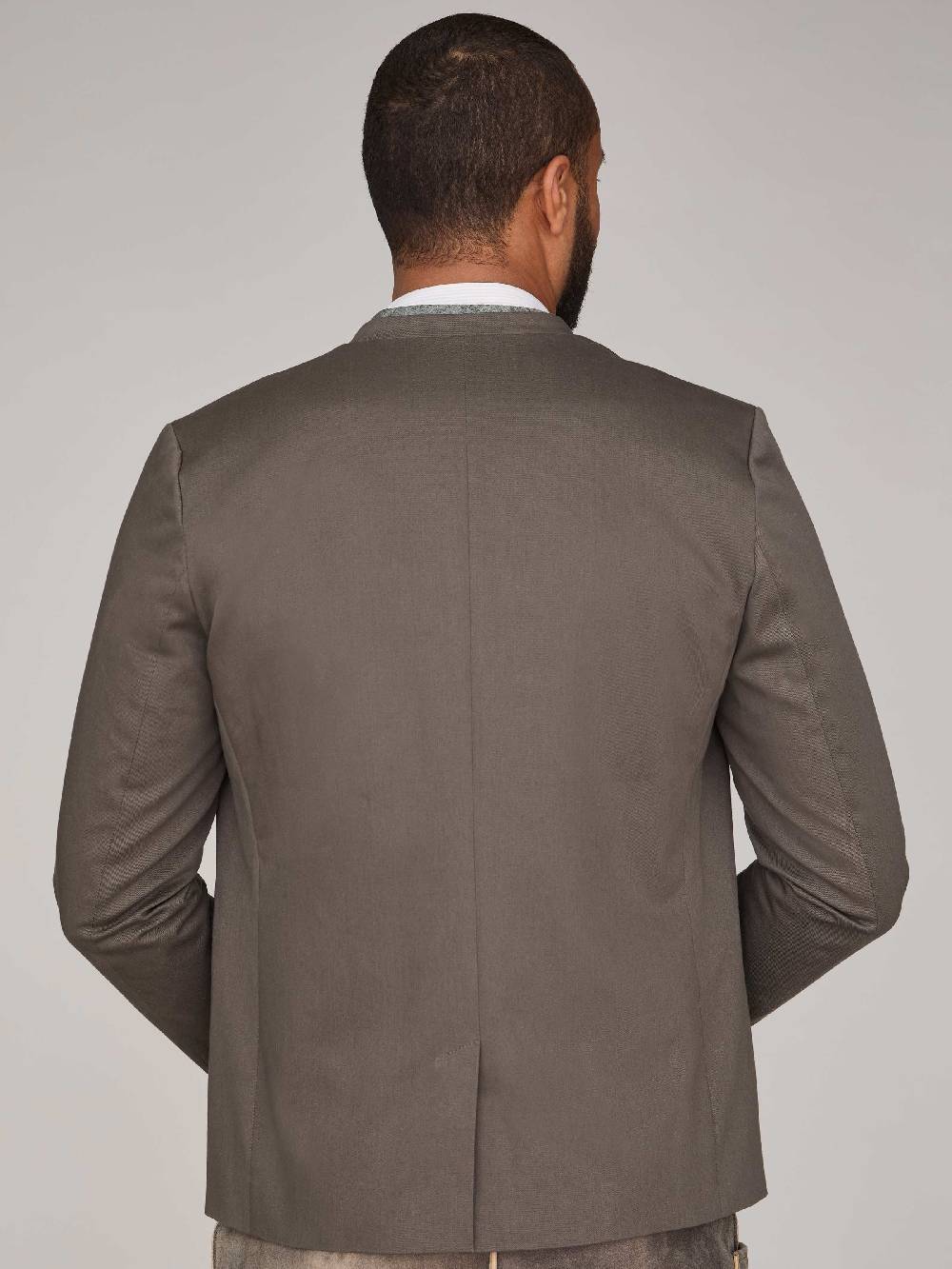 Limberry Grüner Trachtenjanker - VINCENT LIGHT KHAKI