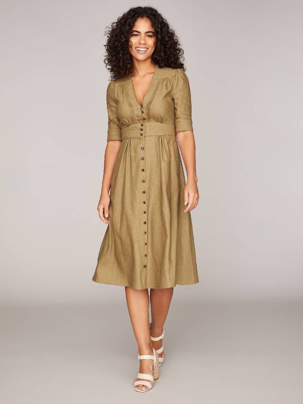 Limberry Grünes Kleid - AGATA HEUGRÜN