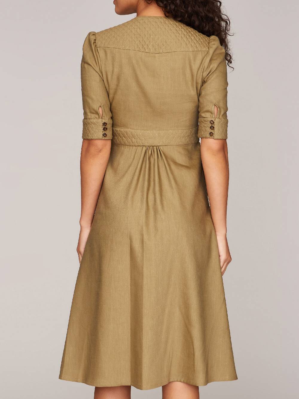 Limberry Grünes Kleid - AGATA HEUGRÜN