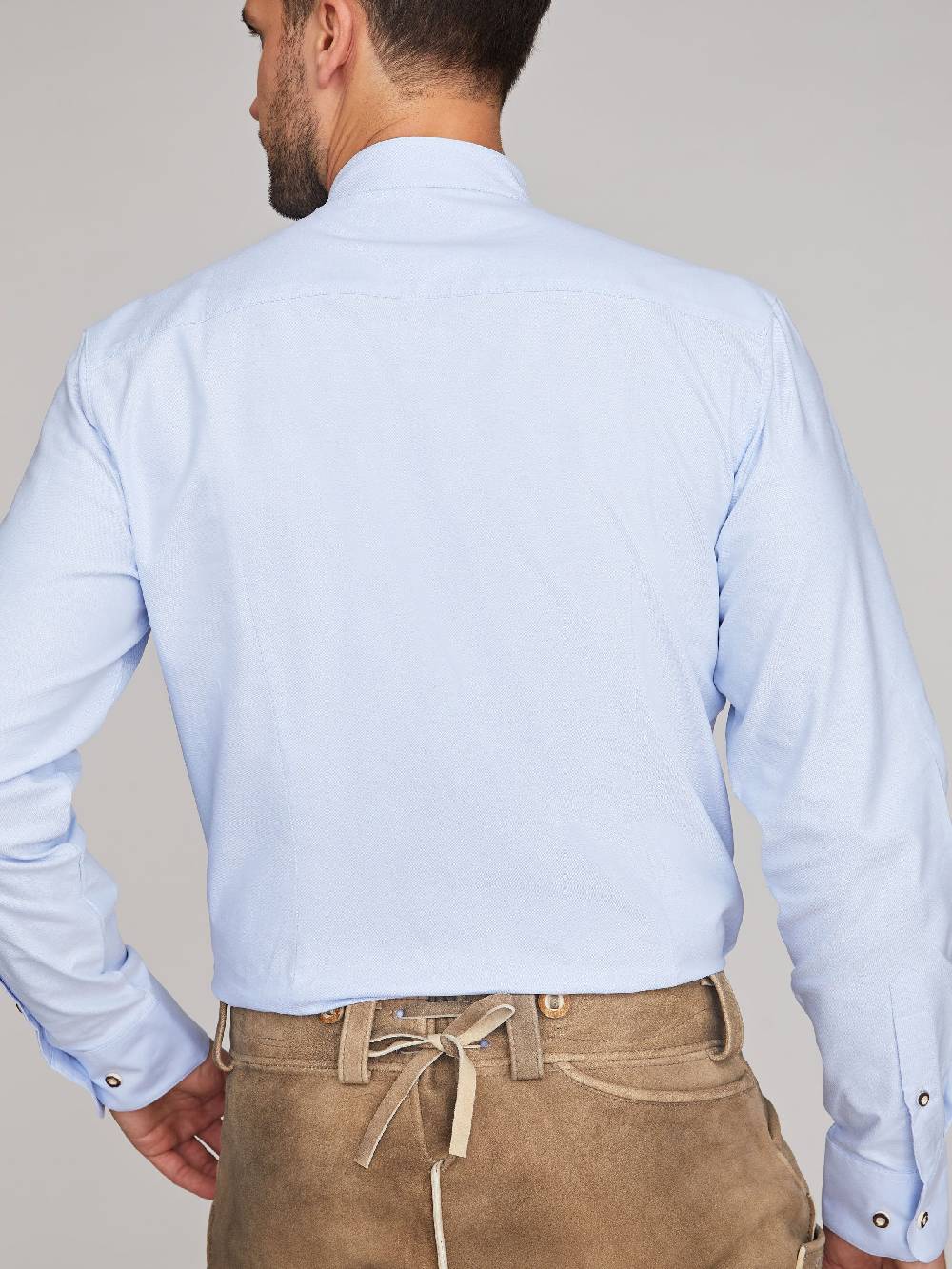 Limberry Hellbaues Trachtenhemd - OSKAR HELLBLAU