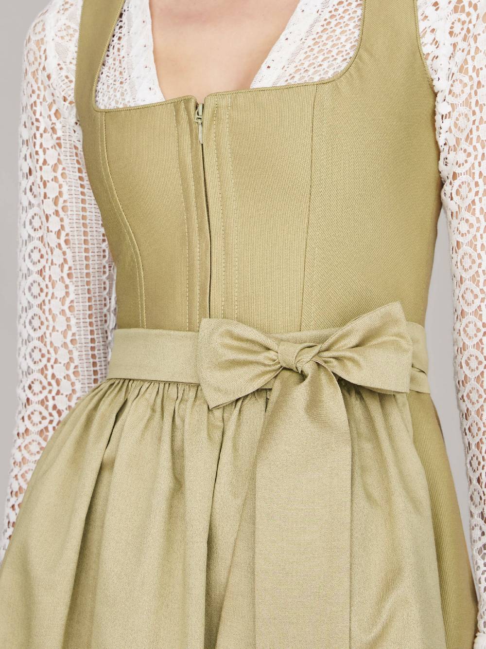 Limberry Hellgrünes Dirndl - ELAINE SPRING GREEN