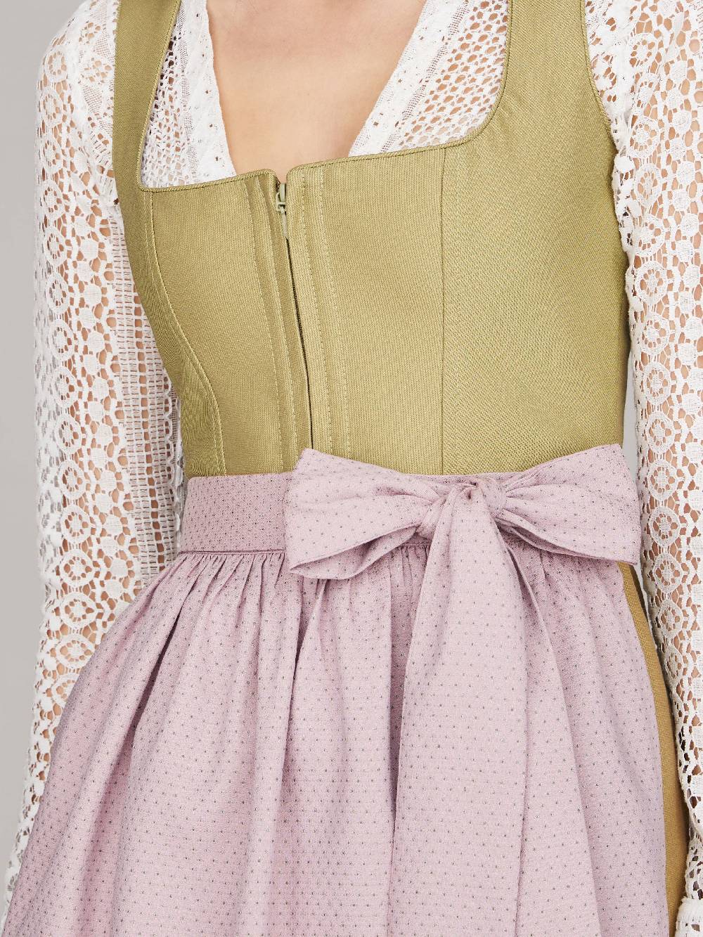 Limberry Hellgrünes Dirndl - ELAINE SPRING GREEN