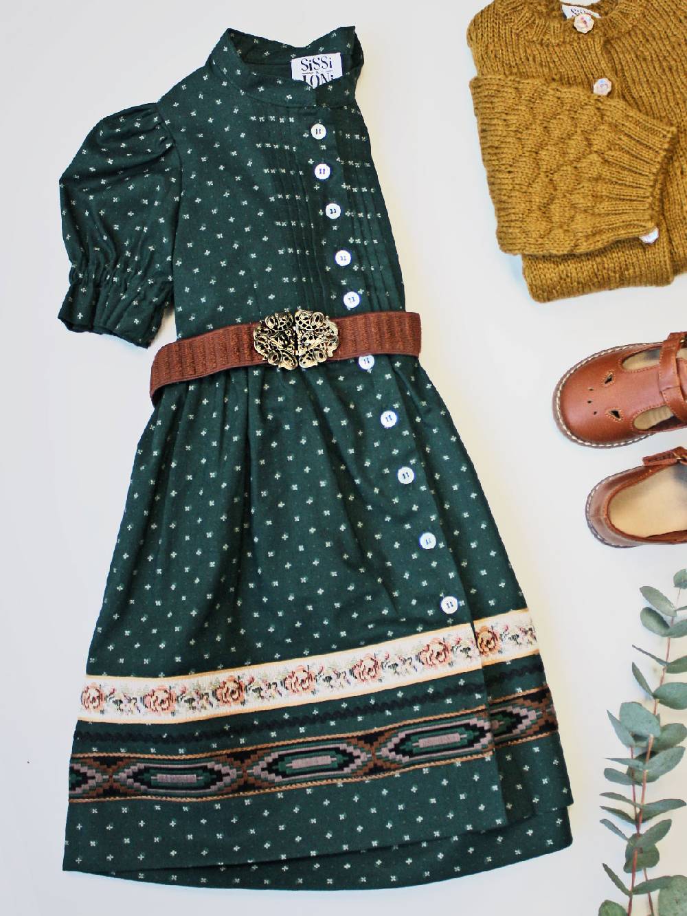 Limberry Kinderdirndl In Grün - ANNAMIRL GRÜN