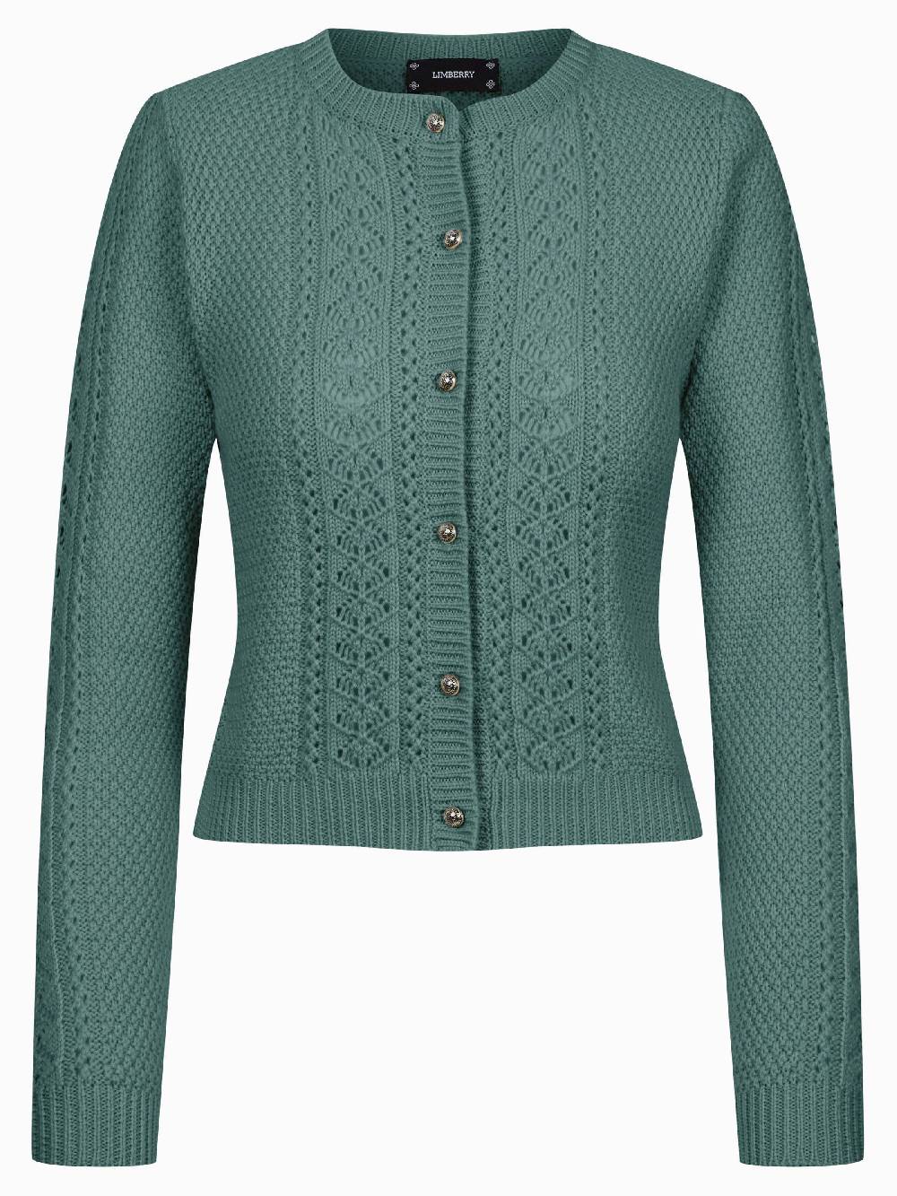 Limberry Petrolblaue Strickjacke - EVI