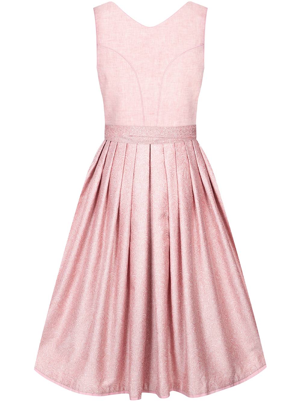 Limberry Pinkes Dirndl Mit Leinen-Mieder - ANNA PINK