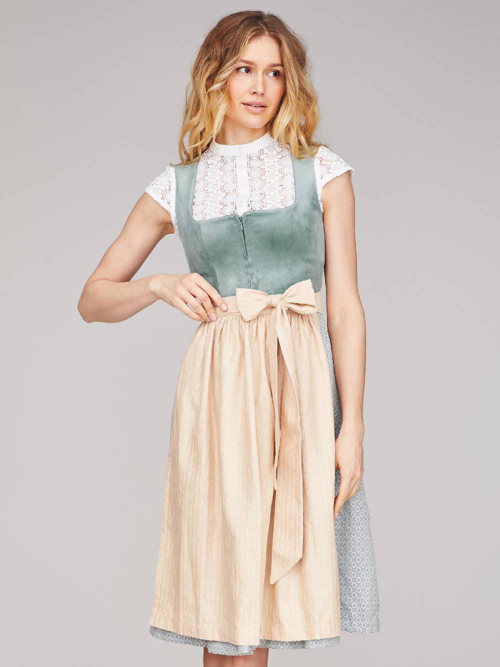 Limberry Salbeigrünes Dirndl - IMANI SEAFOAM