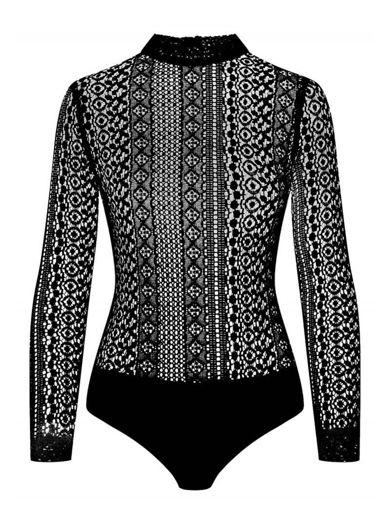 Limberry Schwarzer Spitzenbody - AVA