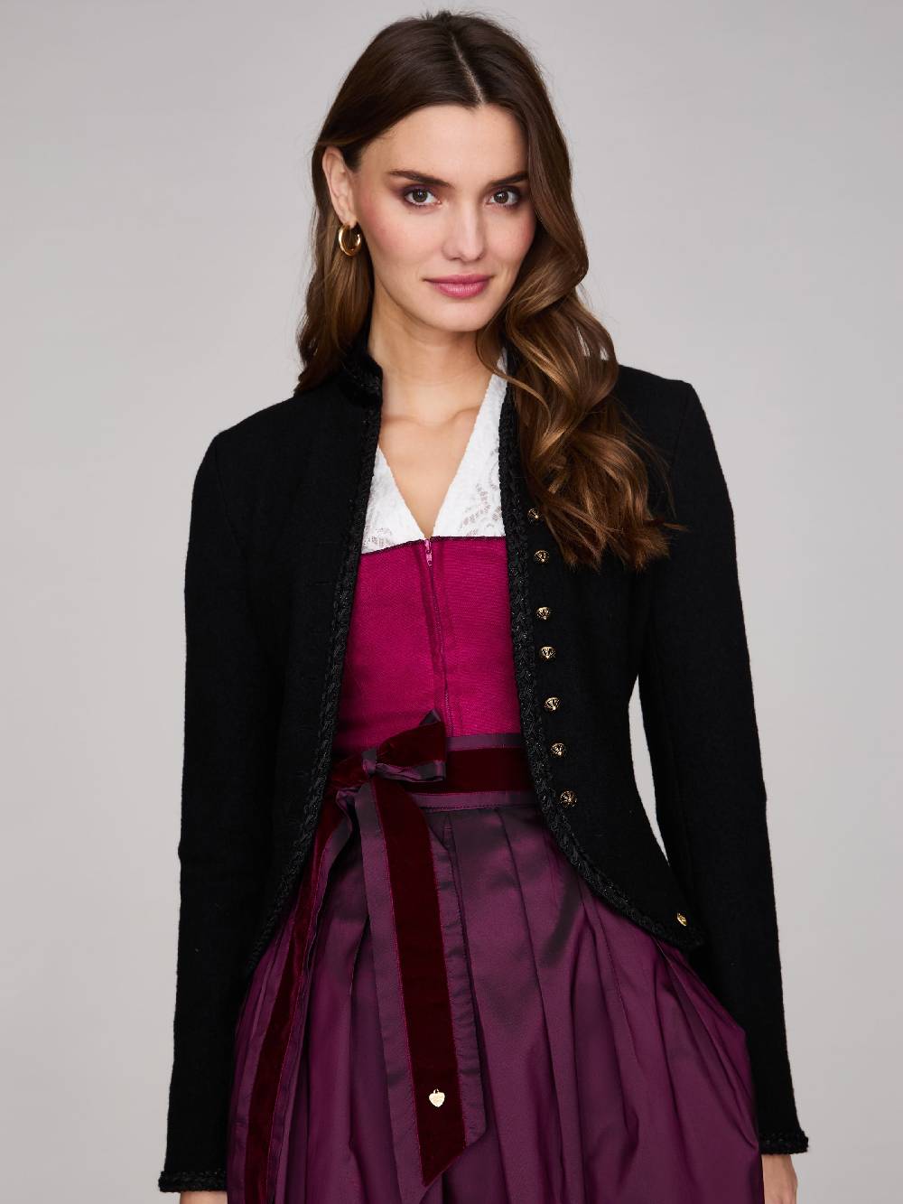 Limberry Schwarzer Walkjanker - AURORA