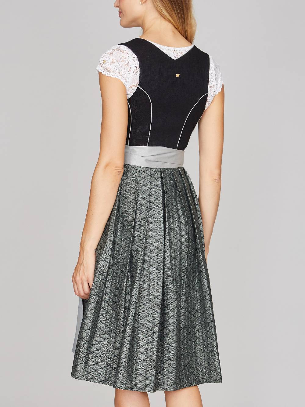 Limberry Schwarzes Dirndl Mit Knöpfen - FRAUKE