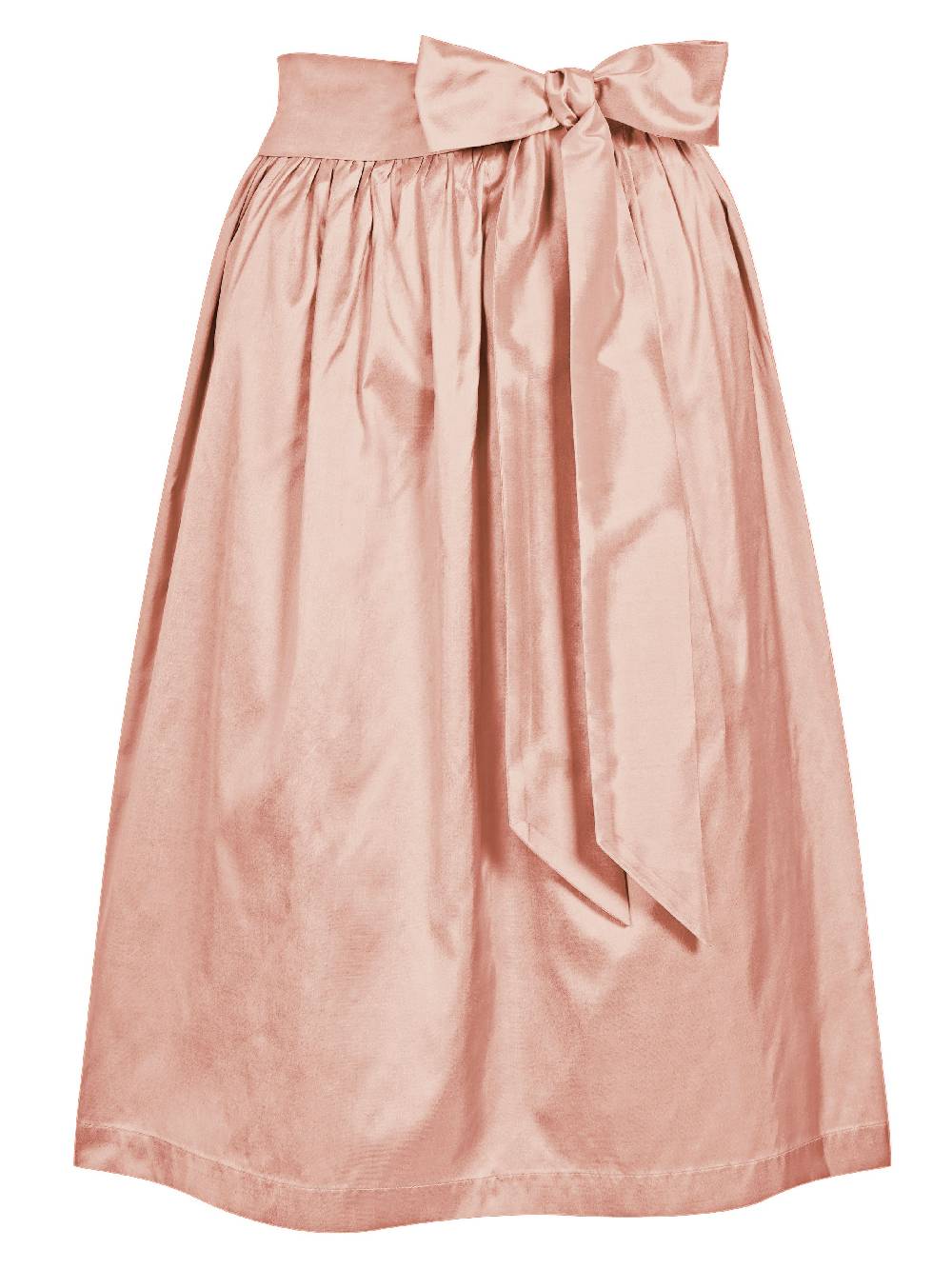 Limberry Seidenschürze in Kupferrosa - MARIE