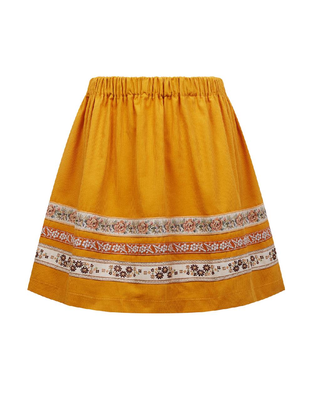 Limberry Senf-farbener Kinderrock - LUISA SENF