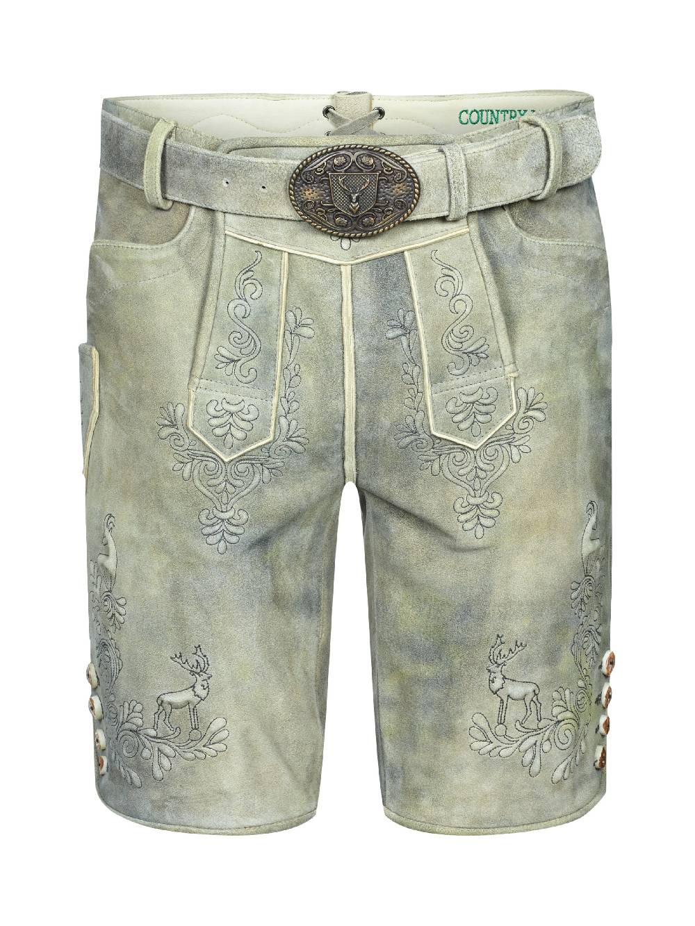 Limberry Senffarbene Lederhose - LX9817