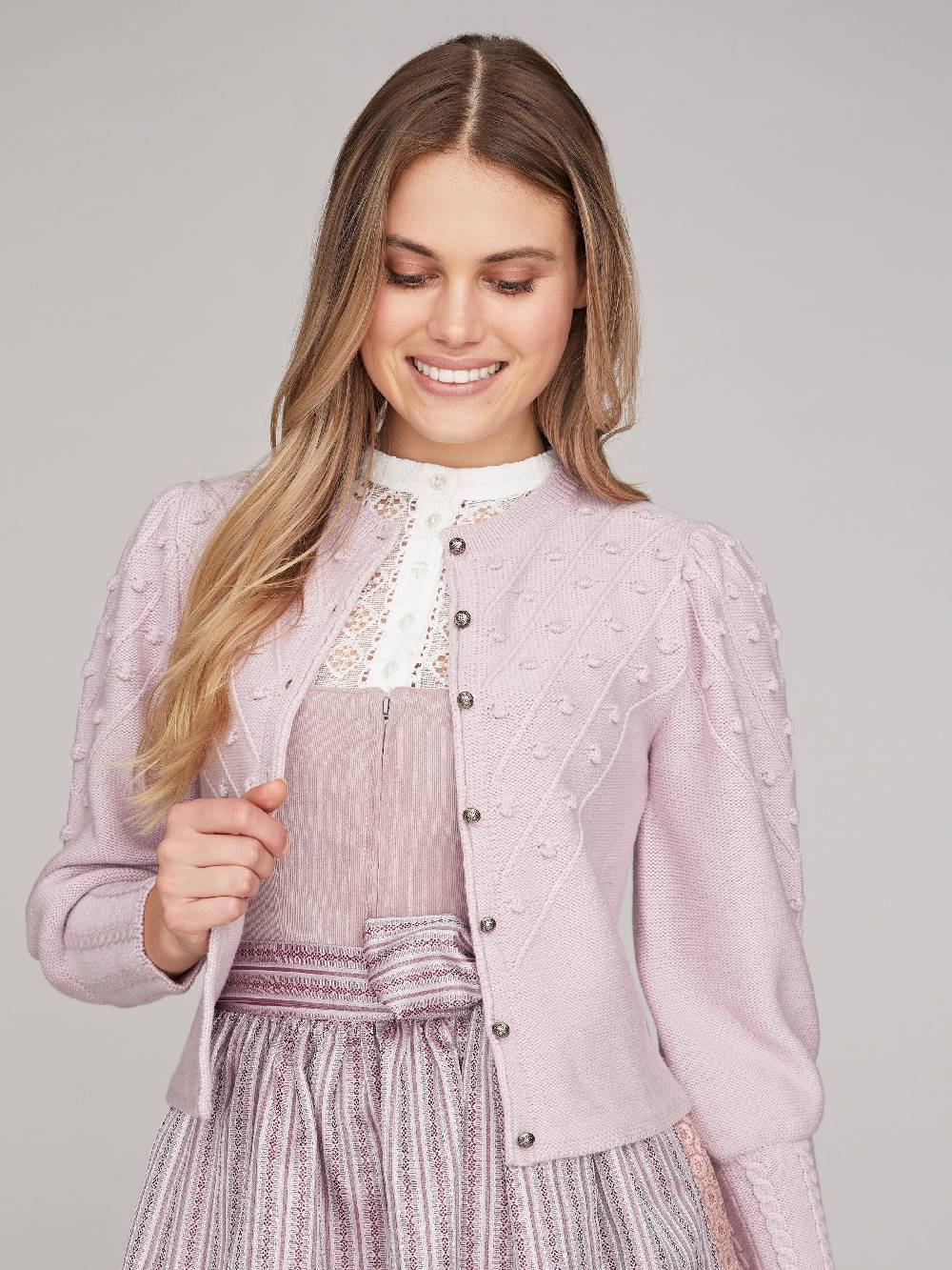 Limberry Strickjacke in Altrosa - MIA