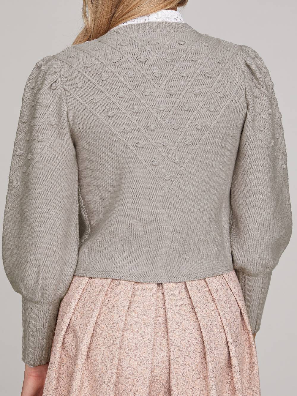 Limberry Strickjacke In Grau-Beige - MIA