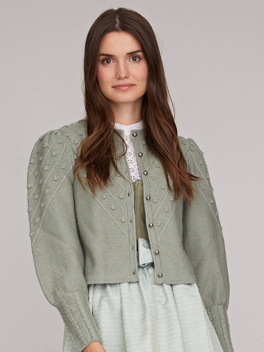 Limberry Strickjacke in Khaki - MIA