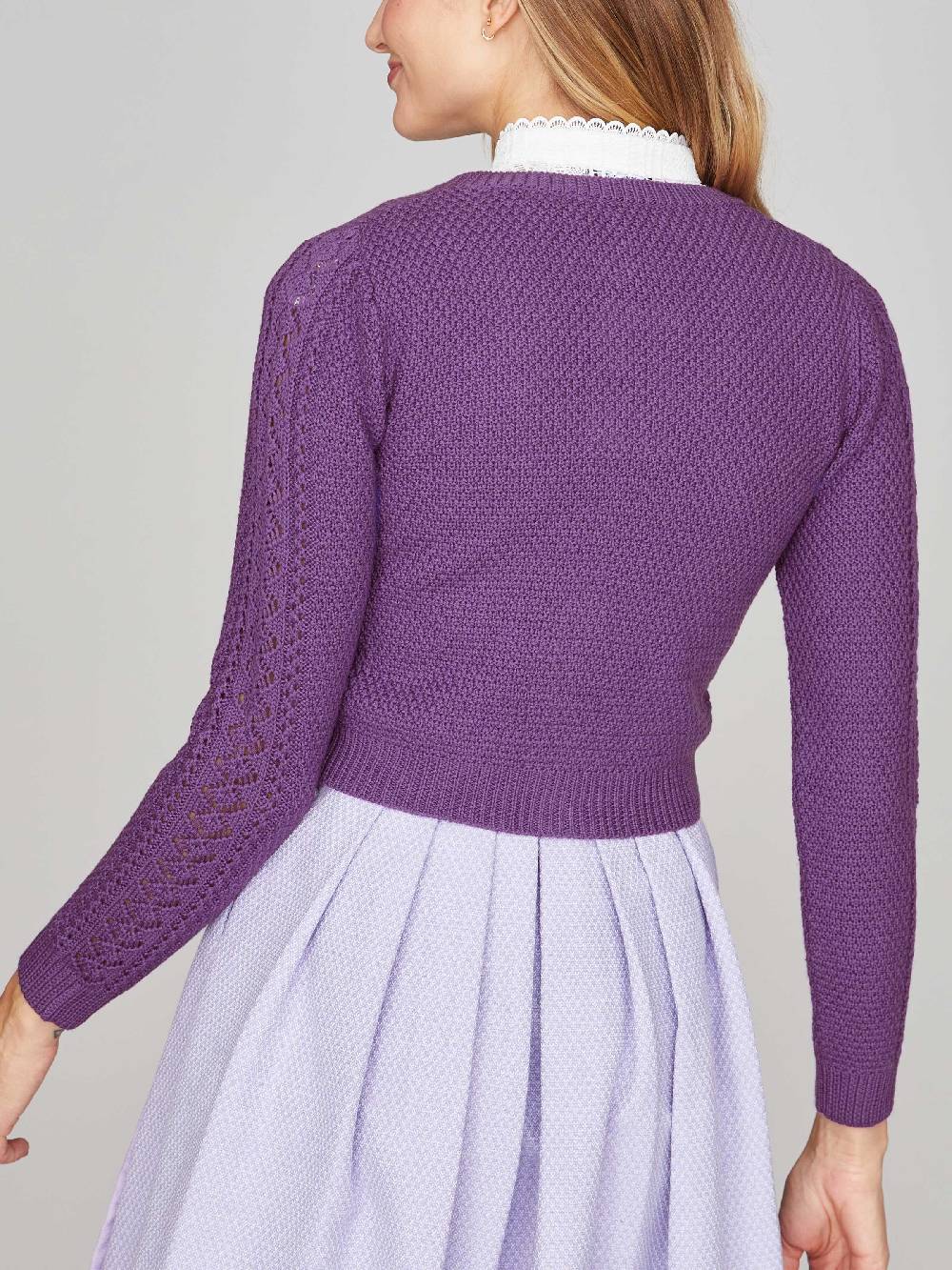 Limberry Strickjacke In Violett - EVI