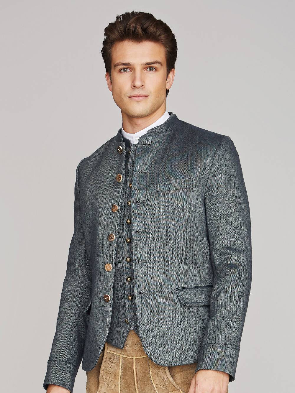 Limberry Trachtenjanker in Grün - HELMUT SEEGRAS