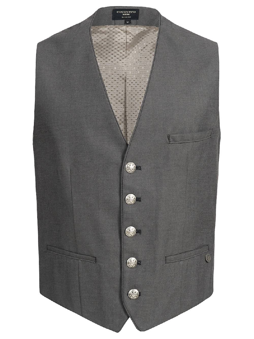 Limberry Trachtenweste in Grau - LOGAN SUMMER GREY