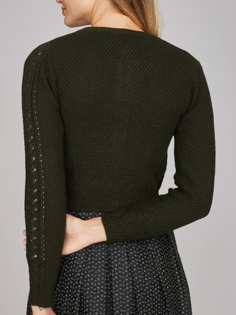 Limberry Waldgrüne Strickjacke - EVI