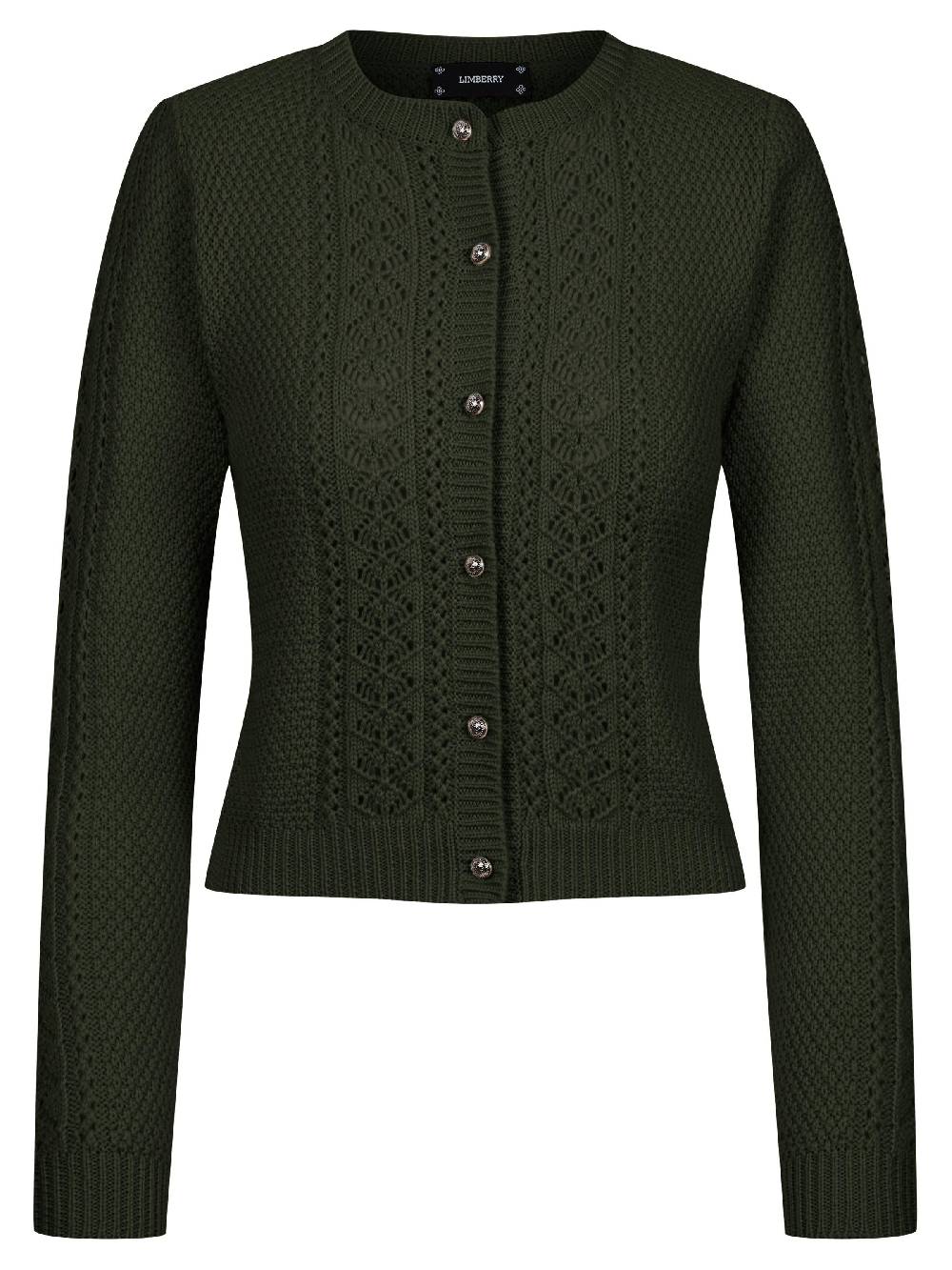 Limberry Waldgrüne Strickjacke - EVI