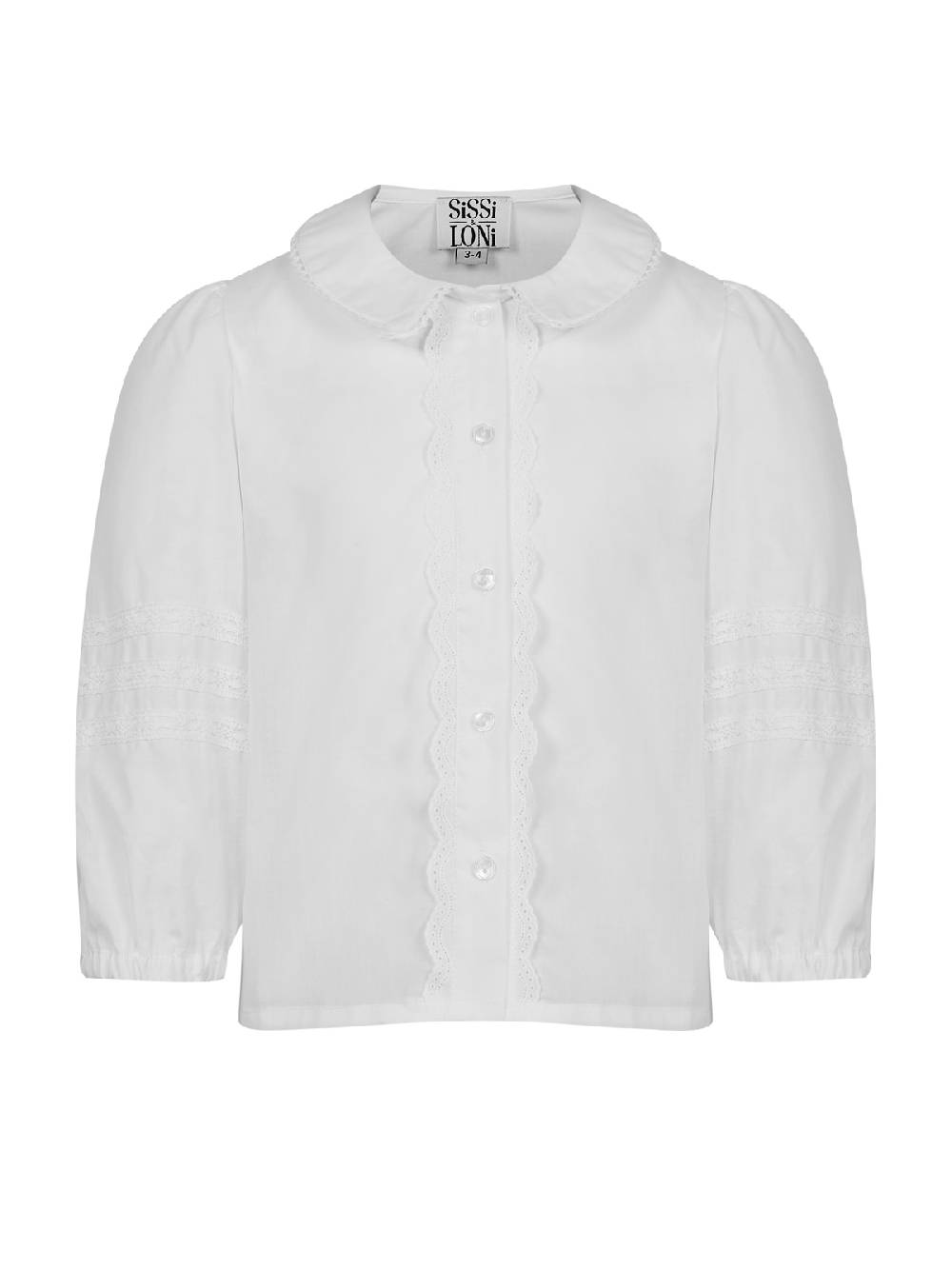 Limberry Weiße Kinderbluse - MAGGY WEISS