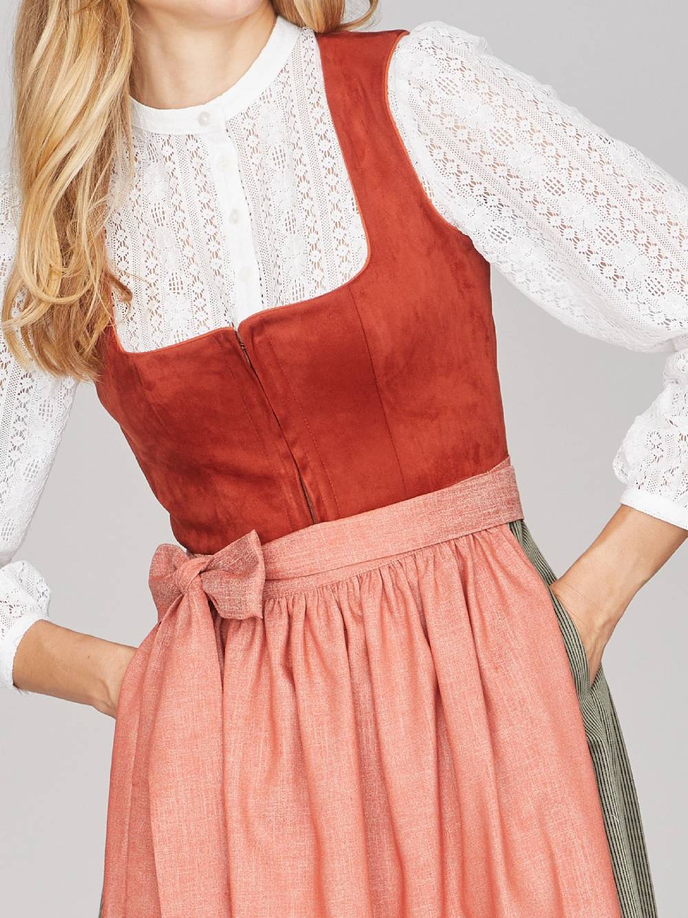 Limberry Weißer Body Aus Lochspitze - EVA