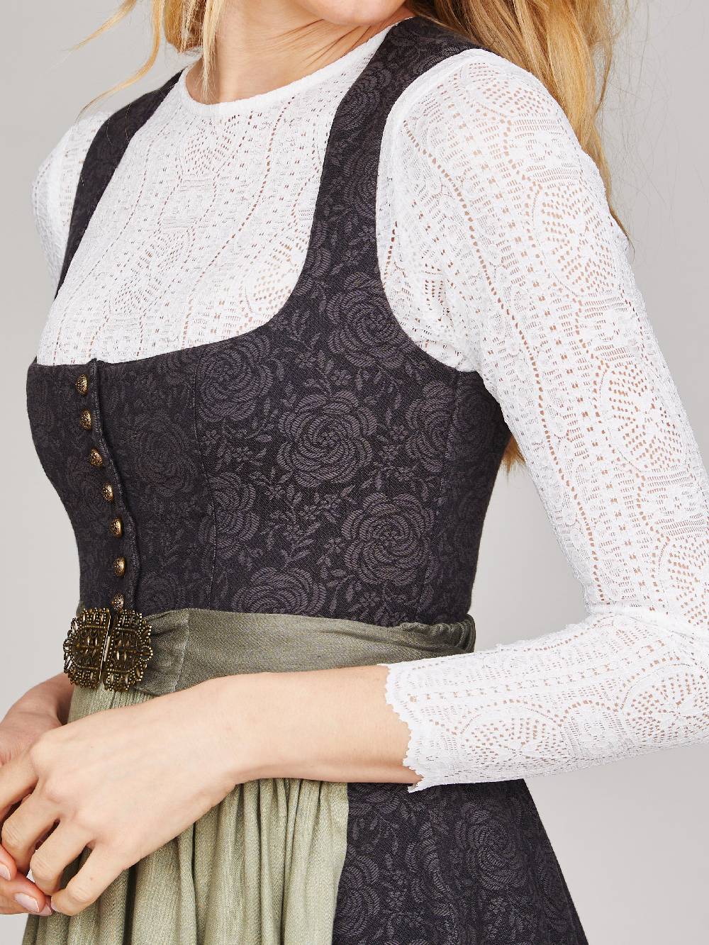 Limberry Weißer Trachtenbody - ERICA