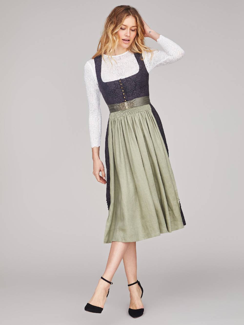 Limberry Weißer Trachtenbody - ERICA