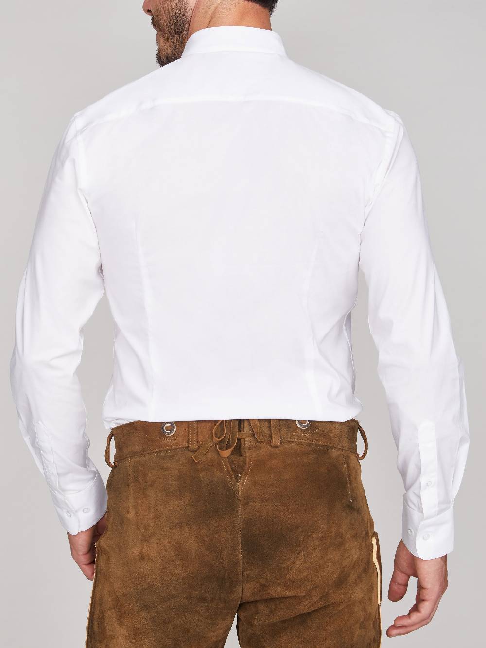 Limberry Weißes Trachtenhemd - ANTON WEISS