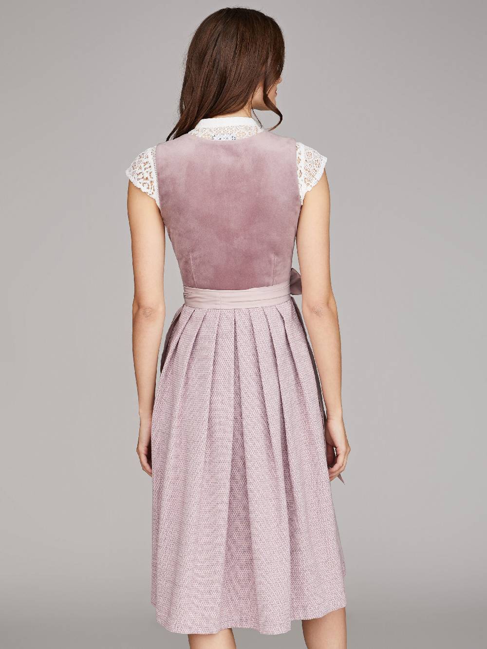 Limberry Mauvefarbenes Samtdirndl - RUTH MELLOW MAUVE