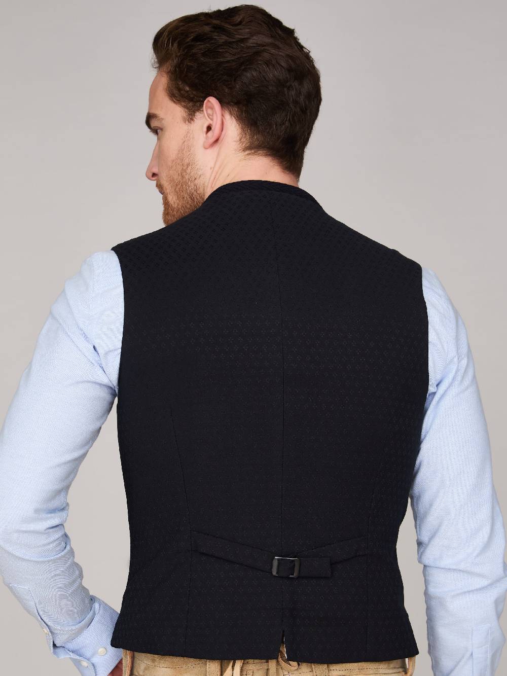 Limberry Nachtblaue Trachtenweste - KONSTANTIN NACHTBALU