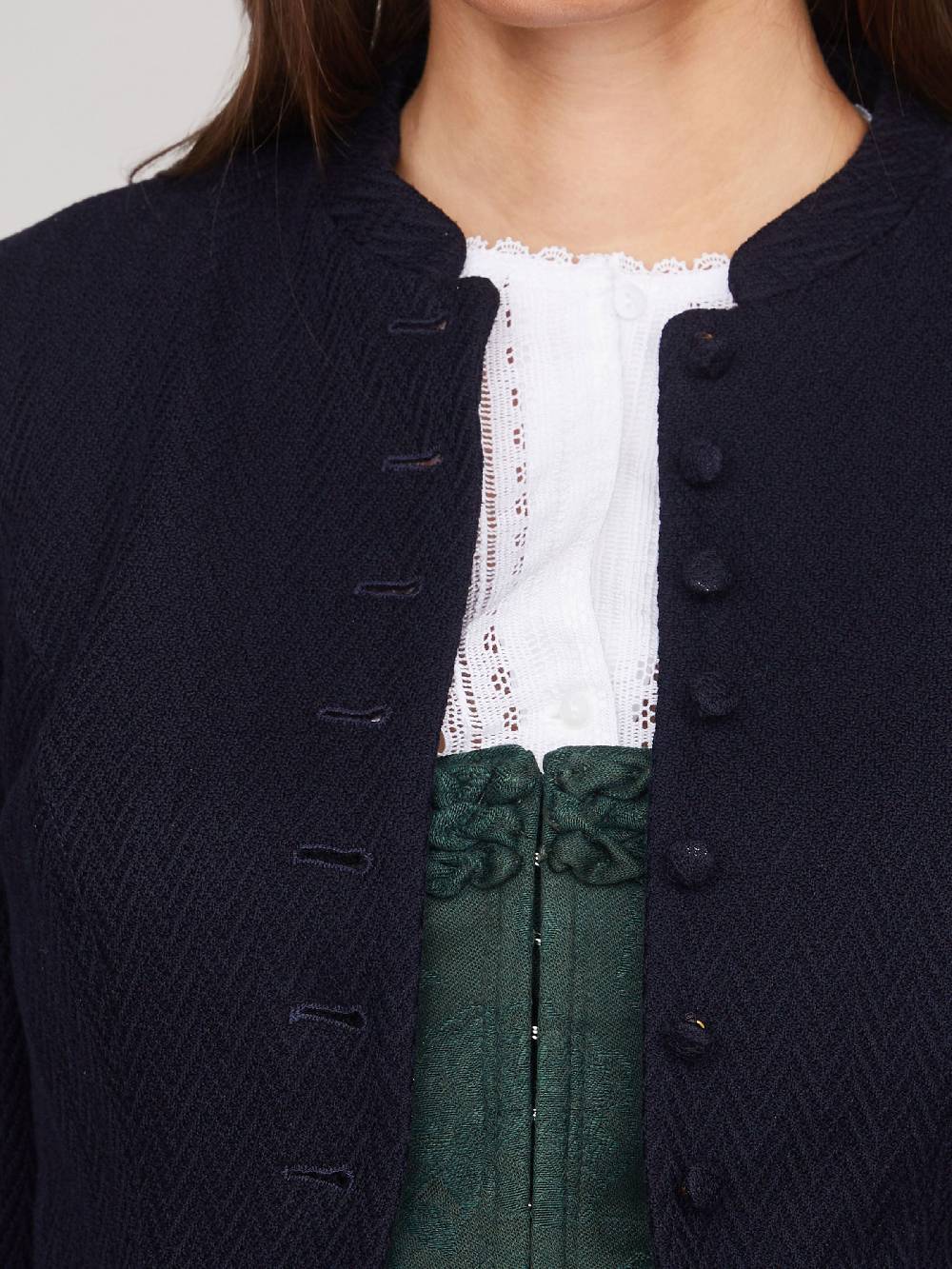 Limberry Nachtblauer Trachtenjanker - BARBARA NACHTBLAU