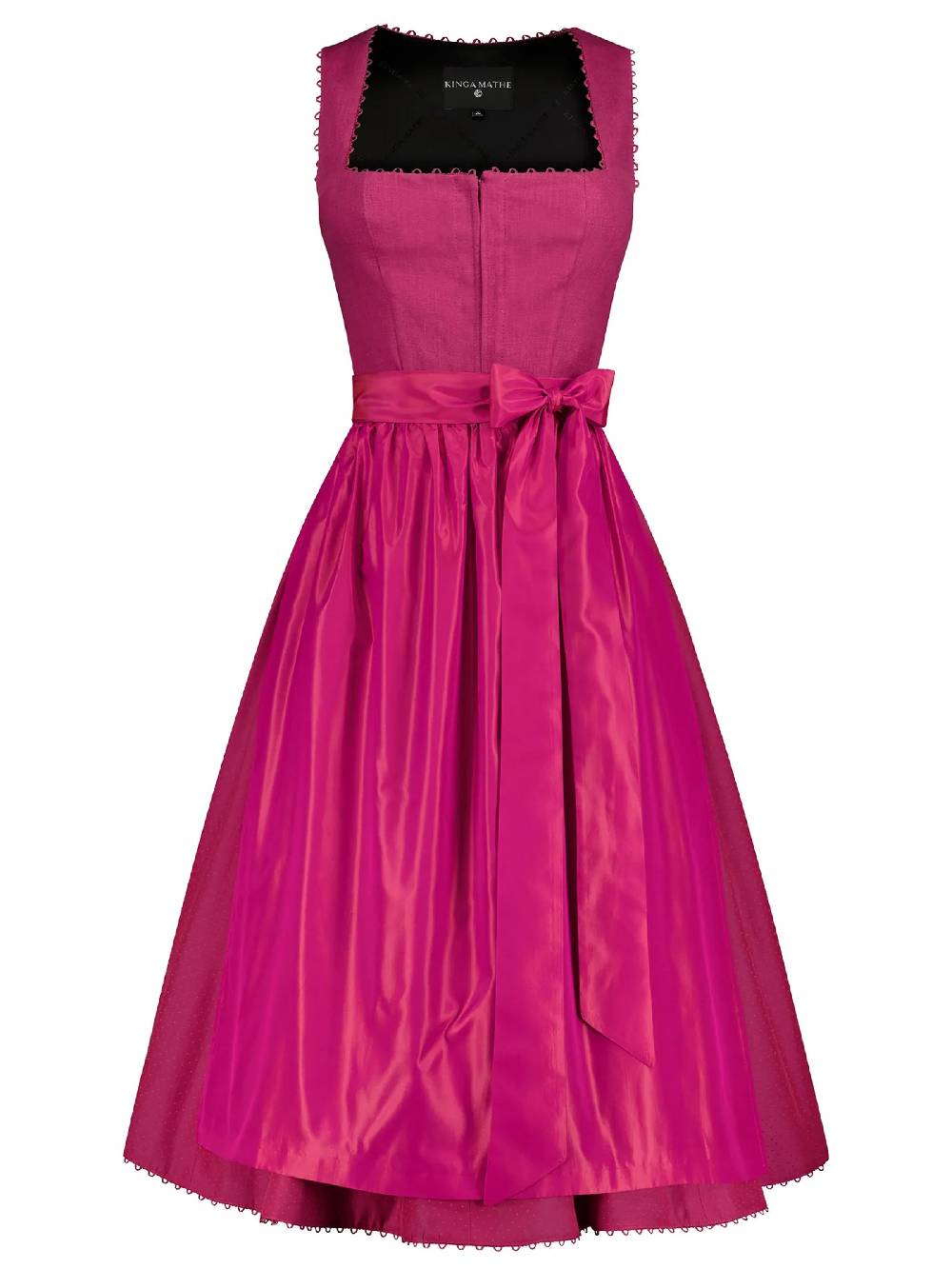 Limberry Pinkes Dirndl Mit Leinen-Mieder - MÜNCHEN PINK