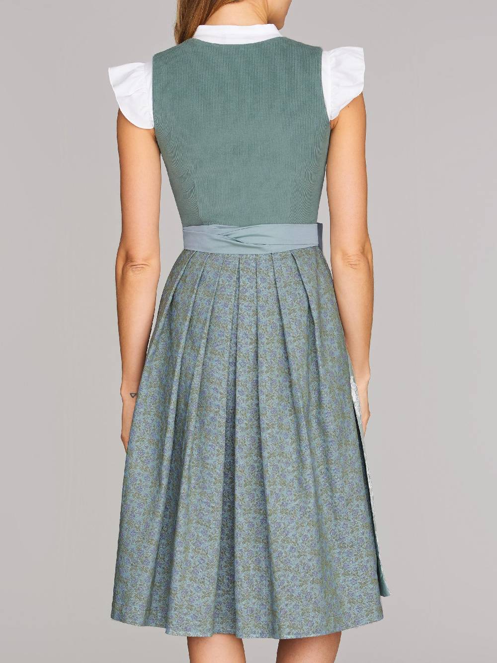 Limberry Pistaziengrünes Dirndl Mit Cord-Mieder - CAMILLE PISTACHIO